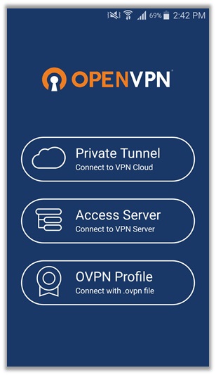 OpenVPN 설정 안드로이드 (1)