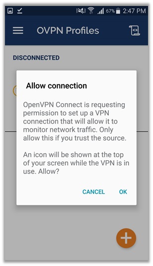 Android的OpenVPN设置（6）