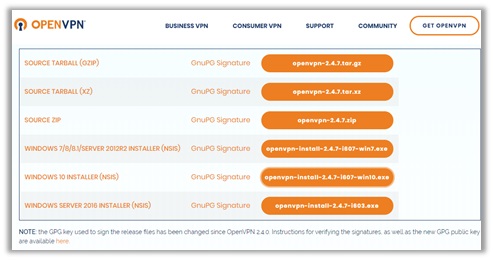راه اندازی OpenVPN ویندوز 10 (1)