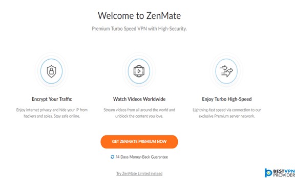zenmate免费注册帐户